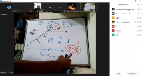 Online Physics Teaching Programme